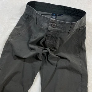 Kuhl Slax Pants Mens Relaxed Fit Gray Casual Work Size 31x32 Outdoor Hiking 5090 - Picture 1 of 14