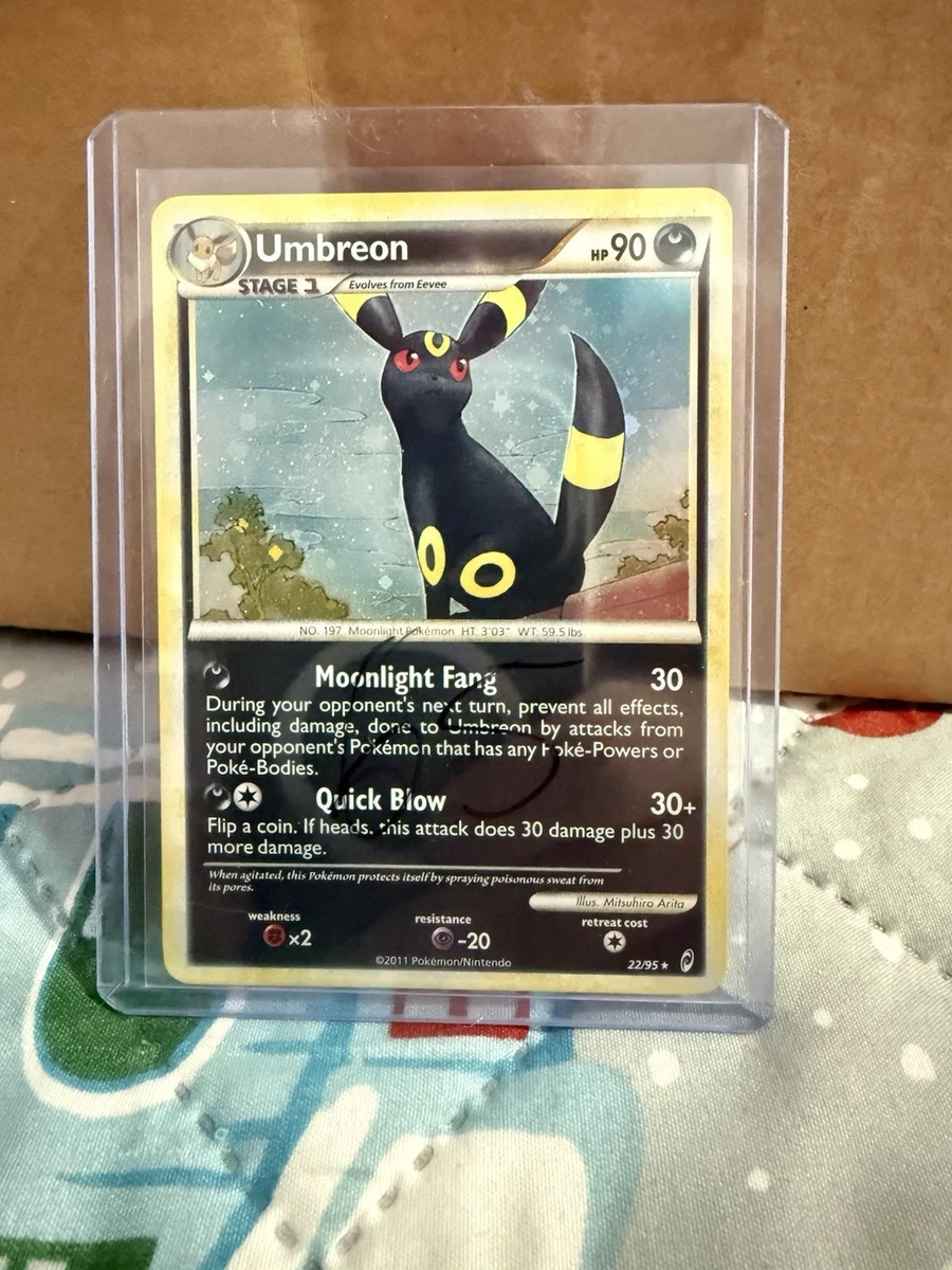 Pokémon TCG Umbreon English Individual Collectible Card Game Cards