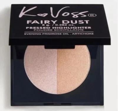 K Voss Fairy Dust Pressed Highlighter - Moonlight / Starkissed Powder Glow NIB - Image 1 of 3
