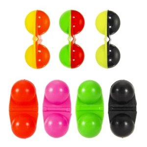10Pcs Double Turn Rattle Fish Bite Alarm Vibrate Bead Rattles Fish Attractors - Zdjęcie 1 z 12