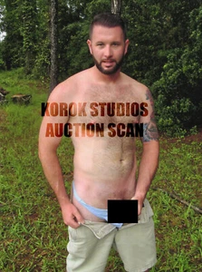 Hot Sexy Muscle Hunk Richard 5x7 Nude Male Beefcake Photo 190325926 - Bild 1 von 1