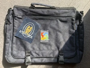 Microsoft Office Vintage Messenger Bag Shoulder Strap Golden Pacific - Picture 1 of 3