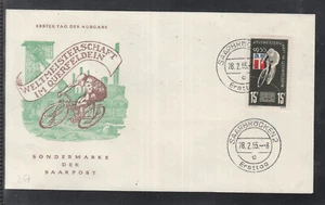 Postal Saar the Saarland 1955 Copa Mundial de Cross Country (I) - Imagen 1 de 1