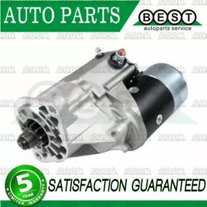 Starter Motor Fit for Toyota Landcruiser HZJ70 75 78 79 80 PZJ70 75 1PZ 1HD-T - Picture 1 of 5