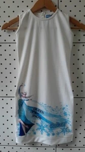 Disney by NAPOLEON FROZEN QUEEN of ICE and SHOW White Stretch Dress for Girls-30 - Picture 1 of 15