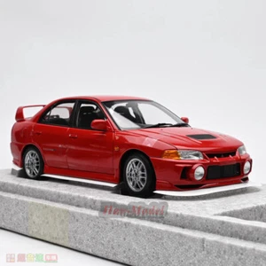 MotorHelix 1/18 Mitsubishi EVO 4th generation Alloy Diecast Metal Model Car Red - Picture 1 of 11