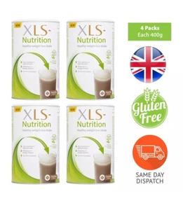 XLS Nutrition Healthy Weight Loss Shake Schokoladengeschmack 4er Pack x 400g - Bild 1 von 1
