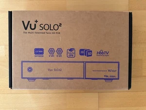 VU+ Solo2 2x DVB-S2 Tuner Twin Linux Receiver Full HD 1080p - 160GB HDD - OVP - Bild 1 von 8