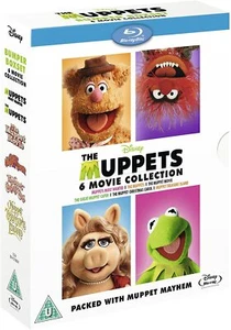 THE MUPPETS COMPLETE COLLECTION 1-6 BOX SET 5 DISCS BLU-RAY RB AUS "NEW&SEALED" - Picture 1 of 1