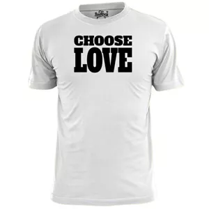Camiseta retro para hombre Choose Love - Imagen 1 de 3