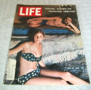 Life Magazine ~ July 19, 1968 ~ Young American Nomads Abroad - Picture 1 of 3