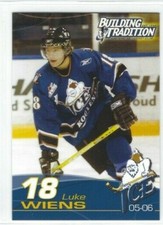 2005-06 Kootenay Ice (WHL) Luke Wiens