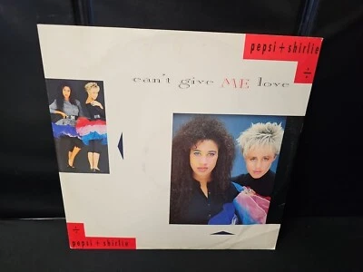 Pepsi And Shirlie – Can't Give Me Love 12" Single Polydor *UK VINYL  RECORD  - Image 1 of 2