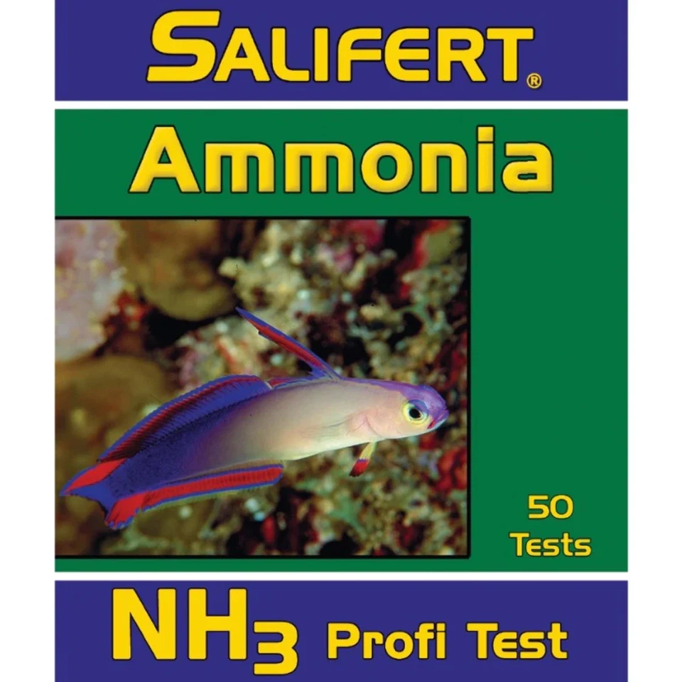 Salifert Ammonia (NH3) Test Kit 50 Tests Marine & Freshwater Exp 02/2024 - Image 1 of 1