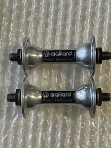 NOS Vintage Maillard Front Hubs 32h Road Bicycle - Picture 1 of 5