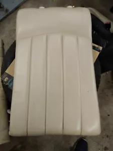 Jaguar x-Type Seat Cover Leather Cover Backrest Rear Right Beige 2C410085BA - Picture 1 of 11