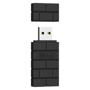 8BitDo USB Wireless Adapter 2 For Universal Gaming Controllers Xbox/PS5 Black - Picture 1 of 4