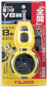 TAJIMA L-Line ink pot V8 Kakushu Yellow Thread length 20m LL-SUMV8T-Y NEW - Picture 1 of 4
