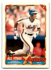 1990 Topps Ames All-Stars  # 23 Darryl Strawberry