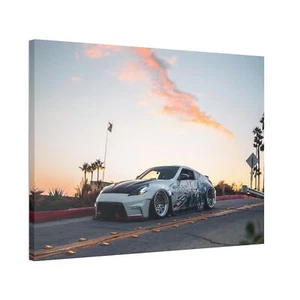 Nissan 370z High Resolution Museum Quality Horizontal Canvas Print #002 - Picture 1 of 10