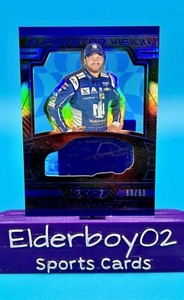 Dale Earnhardt Jr /99 Superstar Vision Blue Foil 2017 Panini Torque Racing