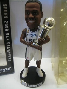 DAVID ROBINSON SPURS 2003 NBA CHAMPIONS FOREVER LIMITED BOBBLE HEAD FREE SHIP! - Picture 1 of 8