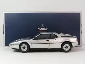 Norev BMW M1 Plata Metalizado 1980 1/18 183226 - Imagen 1 de 5