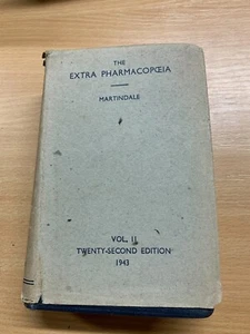 Rare 1943 " The Extra Pharmacopée " Volume 3 Épais WW2 Livre Cartonné (P5) - Picture 1 of 16