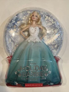 Barbie Peace hope love holiday Blonde Doll DGX98 Mattel NRFP New ❄️ - Picture 1 of 10