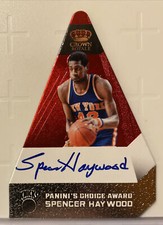 2011-12 Panini Preferred #187 Panini's Choice Spencer Haywood #29/74 AUTO
