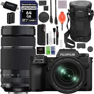 Fujifilm X-H2 Camera w/ XF 16-80 & XF 70-300MM f/4-5.6 R LM OIS Lens Bundle - Picture 1 of 10