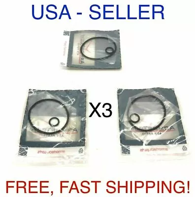 3 SELLOS DE JUNTA TÓRICA de filtro de aceite Honda TRX 250 250X 300 300FW 300EX 400EX Rancher 350 Foto 1 de 4