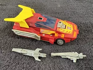 Vintage Transformers G1 Actionfigur Hot Rod Autobot Auto Hasbro rot gelb! - Bild 1 von 4