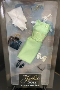 The Jackie Doll Accessories Jackie Kennedy green sleeveless dress (NIB w/Papers) - Picture 1 of 10