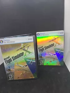Microsoft Flight Simulator X (Ten / 10) Deluxe Edition (PC DVD-ROM) -- w/ Manual - Picture 1 of 2