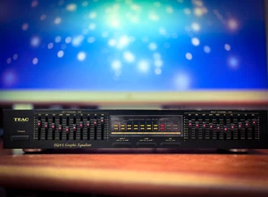 TEAC EQA-6 🌈RaRe🌈 Vintage Stereo Graphic Equalizer - Bild 1 von 5