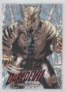 2018 Marvel Daredevil Seasons 1 & 2 Sketch Cards 1/1 Raymundo Racho Auto p1l