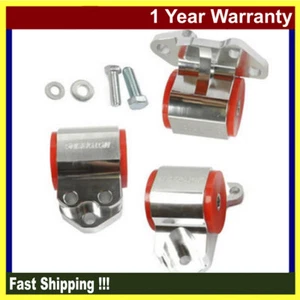 Billet Aluminum Motor Mount 3 Bolt For 92-95 Honda Civic 94-01 Acura B&D Series - Picture 1 of 3