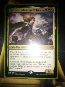 MTG 100 Card TOLSIMIR, FRIEND TO WOLVES Selesnya Token EDH Deck Parallel Lives - Picture 1 of 8