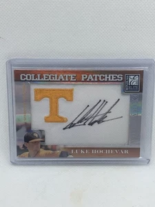2007 Donruss Elite Extra Edition Collegiate Patches Auto #34 Luke Hochevar /100 - Picture 1 of 5