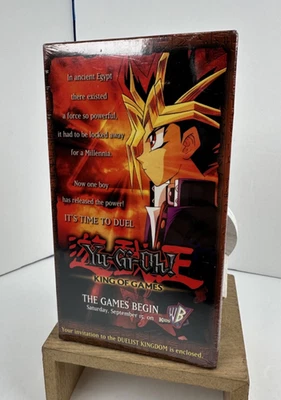 Yu-Gi-Oh: King of Games - Invitation Duelist Kingdom (VHS, 1996) New & Sealed! - Image 1 of 4