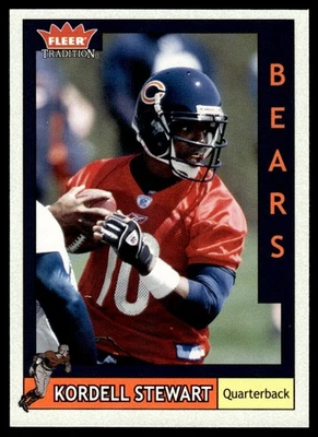 Fleer Tradition Kordell Stewart Chicago Bears #123 2003 Foto 1 de 2
