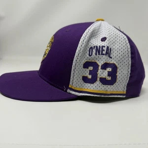 LSU Tigers Mütze Cap Snap Back NCAA Basketball Shaquille O'Neal 33 Herren - Bild 1 von 6