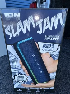 ION Audio Slam Jam - IPX7 Waterproof Bluetooth Speaker - Picture 1 of 8