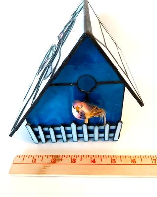 Витражный домик для птиц Artisan - Изображение 1 из 4