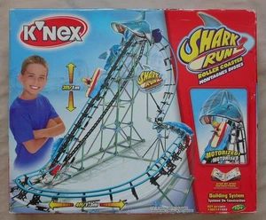 2005 K'NEX SHARK RUN ROLLER COASTER 100% Complete Still in Bags KNEX - Picture 1 of 4