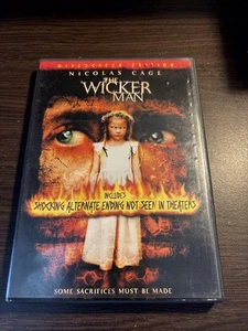 The Wicker Man (2006) DVD - Nicolas Cage - Supernatural Horror - Widescreen - Foto 1 di 3