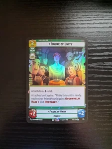 Star Wars Unlimited Secrets of Power - Figure of Unity #614 LEGENDARY FOIL - Picture 1 of 2