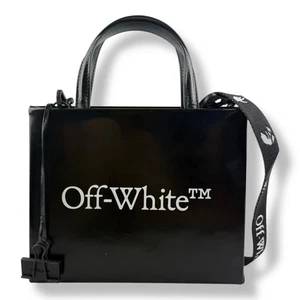 Off-White Mini Box Tasche schwarz Lackleder - Bild 1 von 9