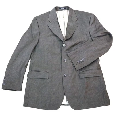 Bachrach Mens 42R Brown Blazer Mini Dot Wool Sport Coat Classic Timeless  - Image 1 of 4